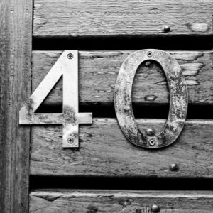 A house number 40.