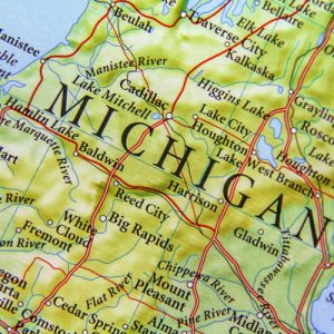 Map of Michigan