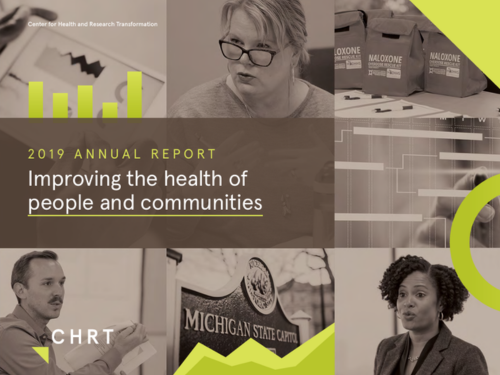 2019 Cover of the 2019 impact report