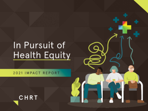 2021 Cover of the 2021 impact report