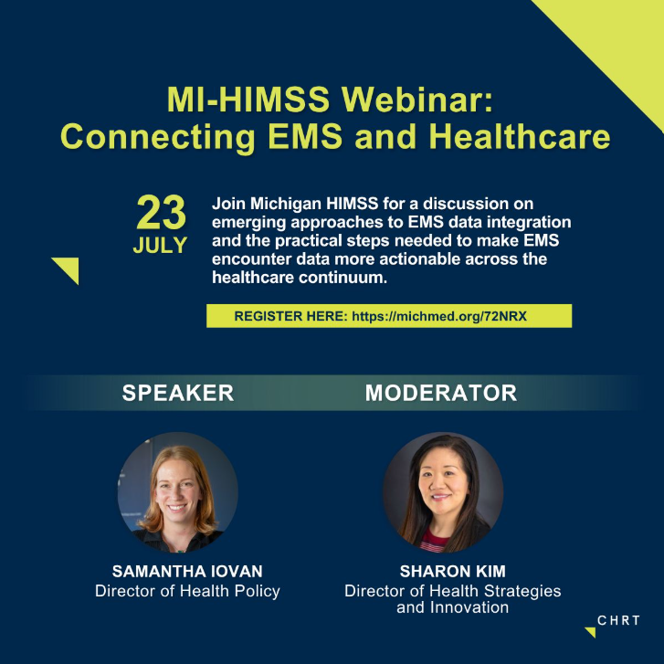 MI-HIMSS Webinar: Connecting EMS and Healthcare